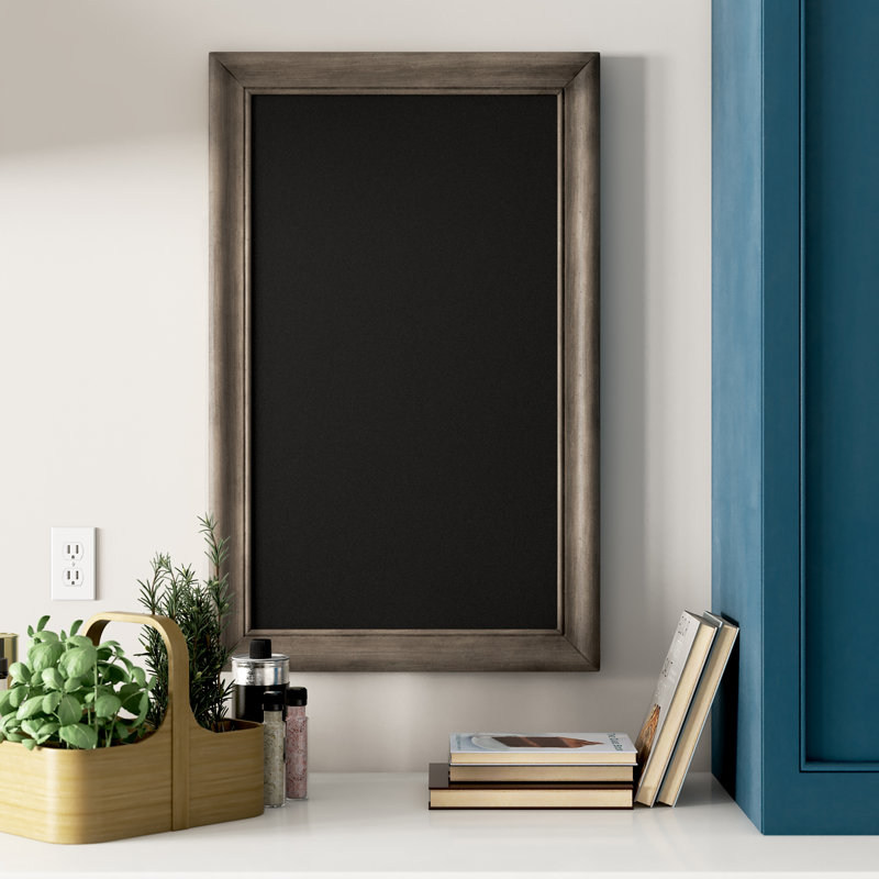 Gracie Oaks Large Wall Mounted Decorative Chalkboard & Reviews | Wayfair